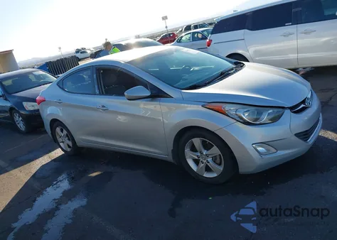 2013 Hyundai Elantra Gls/Limited from USA, damaged, VIN 5NPDH4AE0DH177166